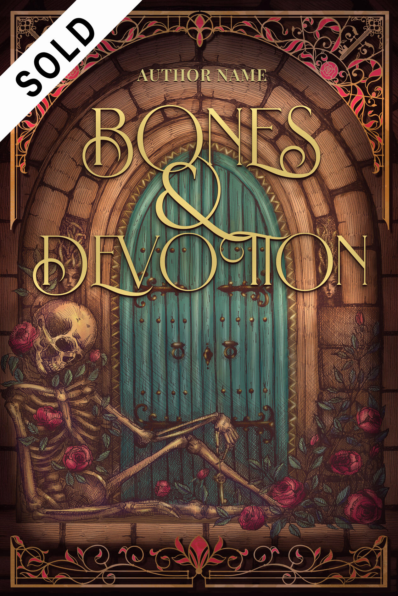 BONES & DEVOTION - (Premade EBook Cover) - SOLD