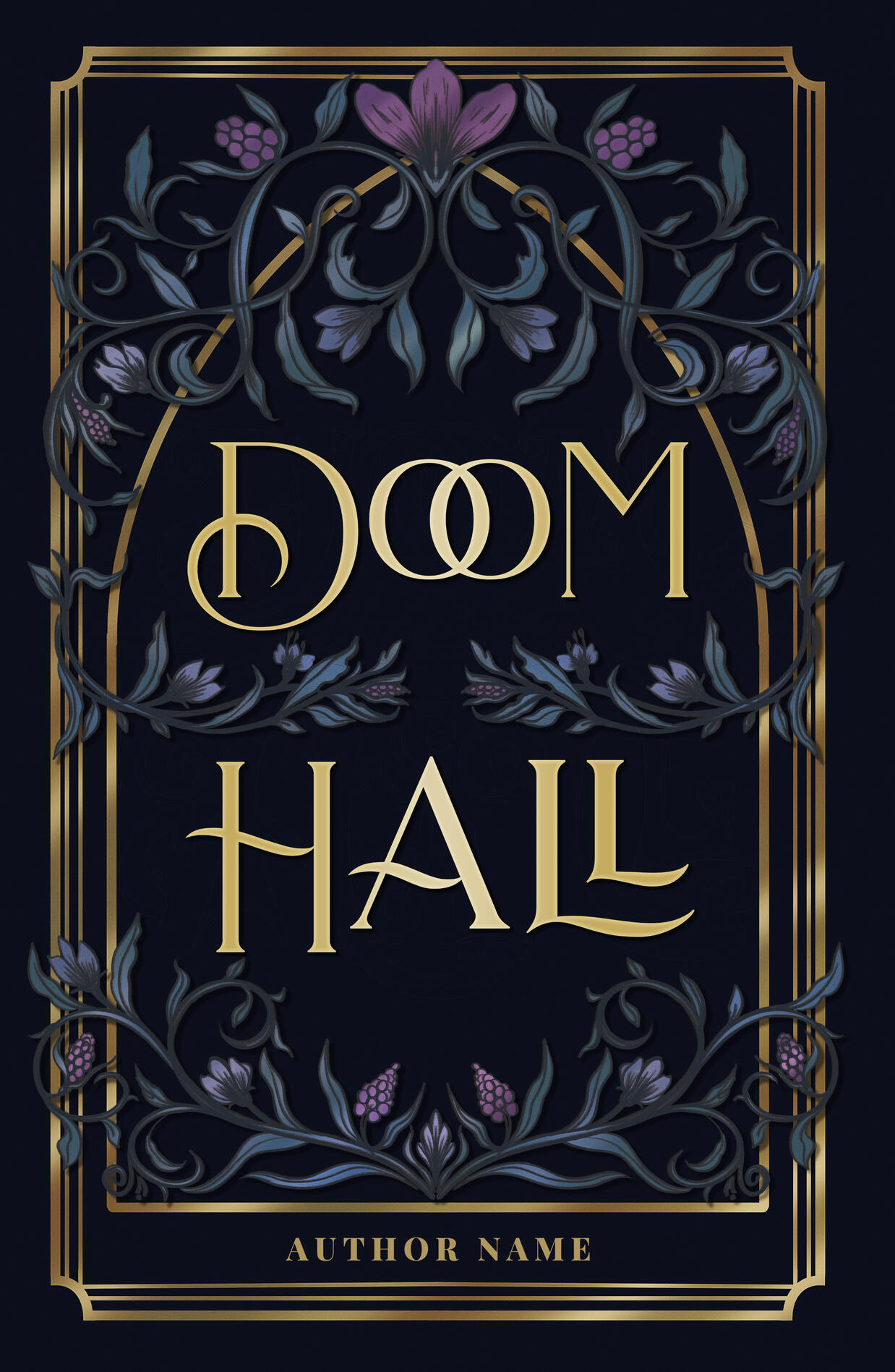 DOOM HALL - (Premade EBook Cover) EBOOK - $195 USD