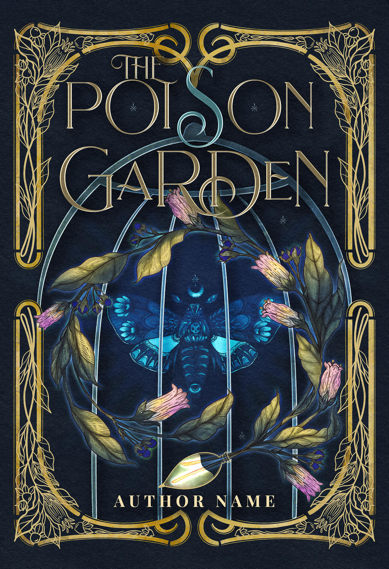 THE POISON GARDEN (Premade eBook Cover) - $195 USD